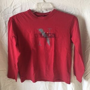 Red retro Nautica shirt